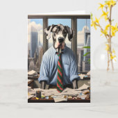 偉大なダン実業家の父の日 カード (黄色い花)