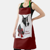 偉大なデーンマントルクリスマスギフト エプロン (インサイチュ)