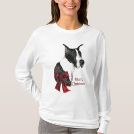 偉大なデーンマントルクリスマスギフト Tシャツ