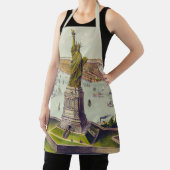 偉大なバルソルディ像、自由の女神像 エプロン (インサイチュ)