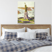 偉大なバルソルディ像、自由の女神像 キャンバスプリント (インサイチュ (寝室))