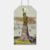 偉大なバルソルディ像、自由の女神像 ギフトタグ (正面)