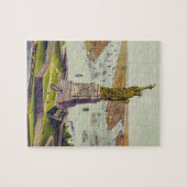 偉大なバルソルディ像、自由の女神像 ジグソーパズル (横)