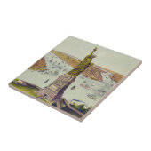 偉大なバルソルディ像、自由の女神像 タイル (側面)