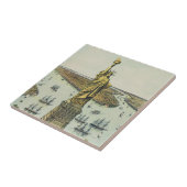 偉大なバルソルディ像、自由の女神像 タイル (側面)