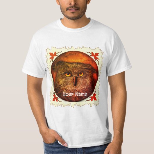 偉大なフクロウ Tシャツ (正面)