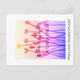 偉大なポストカードを恐れない ポストカード