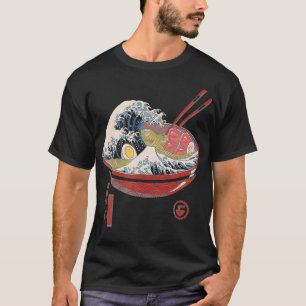 偉大なラーメン・ウェーブ Tシャツ