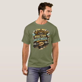 偉大な力を引き出すパワーリフトTシャツ Tシャツ