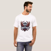 偉大な存在のために作られた Tシャツ (正面フル)
