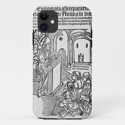 偉大な聖アルベルトの普遍的な博士の芸術 Case-Mate iPhoneケース (裏面)