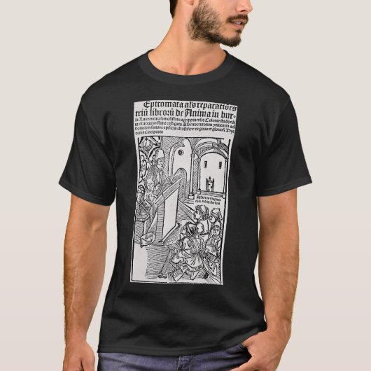 偉大な聖アルベルトの普遍的な博士の芸術 Tシャツ (正面)