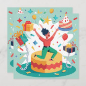 偉大な脱出 招待状 (正面/裏面)