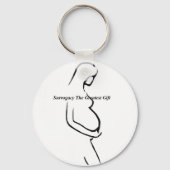 偉大な贈り物の代理出産 キーホルダー (正面)