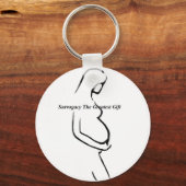 偉大な贈り物の代理出産 キーホルダー (正面)