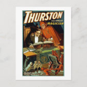 偉大な魔術師サーストン - ヴィンテージ ポストカード (正面)