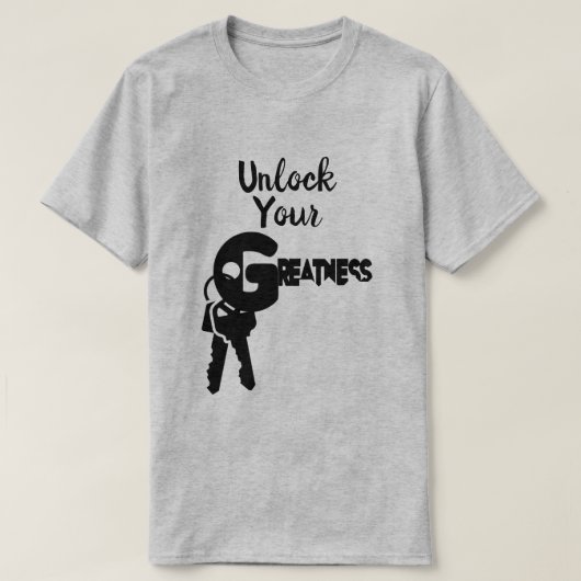 偉大なTシャツのロックを解除 Tシャツ (デザイン正面)