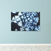 偏光で見られるコレステロール結晶 キャンバスプリント (インサイチュ (ウッドフロア))