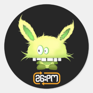 「偏執型チョンパー」ステッカー ラウンドシール