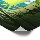 「偏執型チョンパー」プリント ポスター (角)