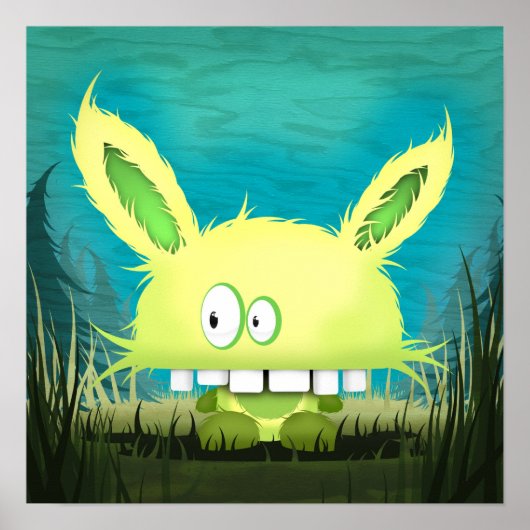 「偏執型チョンパー」プリント ポスター (正面)