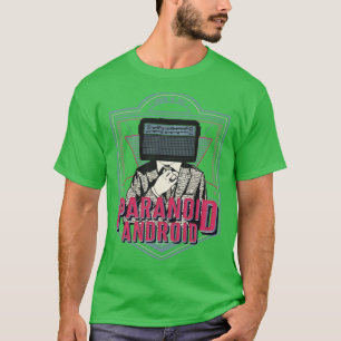 偏執型Android Tシャツ