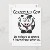 偏執症になる理由 ポストカード (正面/裏面)