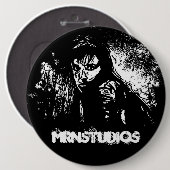 偏執症の日 缶バッジ (正面&裏面)