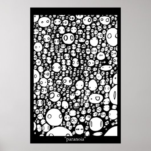 偏執症 ポスター (正面)