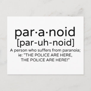 偏執的な定義 ポストカード