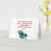 偏執的な カード (黄色い花)