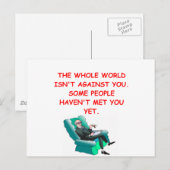 偏執的な ポストカード (正面/裏面)