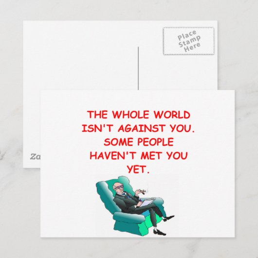 偏執的な ポストカード (正面/裏面)