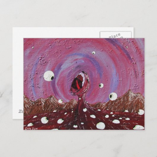 偏執的絵画はがき ポストカード (正面/裏面)