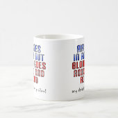 偏差は問題 Funny Mug or Travel Mug コーヒーマグカップ (中央)