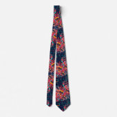 偏心フェニックスサテンペイズリーネックタイ ネクタイ (裏面)