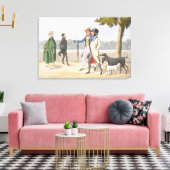 偏心、プレート11から「必要な品質」 キャンバスプリント (インサイチュ (リビング))