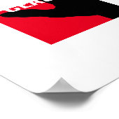 停戦ストップ赤白アンチ戦 ポスター (角)