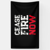 停戦白赤黒グランジアンチ戦 横断幕 (縦)