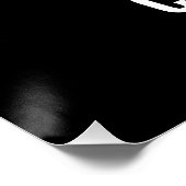 停戦 イスラエル パレスチナ 旗 リボン 黒 ポスター (コーナー)