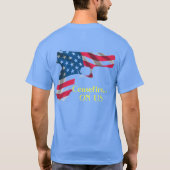 停戦… 米国停止銃犯罪 Tシャツ (裏面)