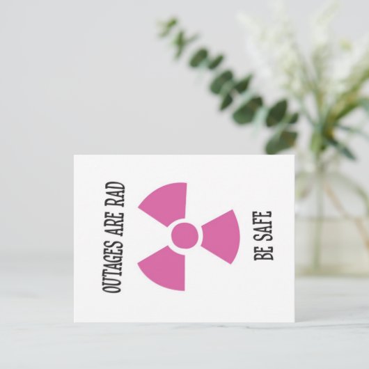 停止は素晴らしい – はがき (スタンド正面)