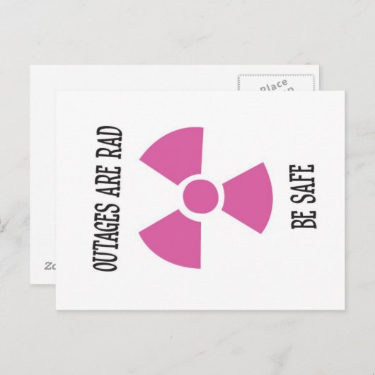 停止は素晴らしい – はがき (正面/裏面)