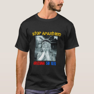 停止アパルトヘイト Tシャツ