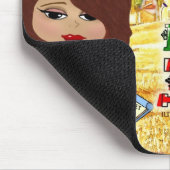 停止イタリアの次のロゴMouspad マウスパッド (コーナー)