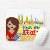 停止イタリアの次のロゴMouspad マウスパッド (マウス)