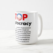 停止オバマのIneptocracy コーヒーマグカップ (正面右)