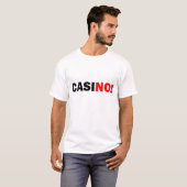 停止カジノT Tシャツ (正面フル)
