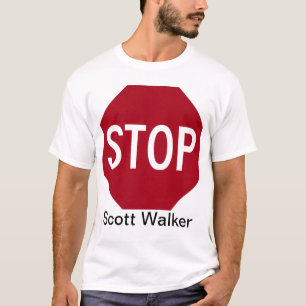 停止スコットの歩行者 Tシャツ