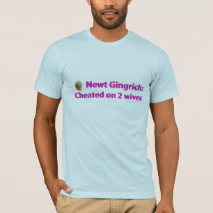 停止ニュート・ギングリッチ! Tシャツ